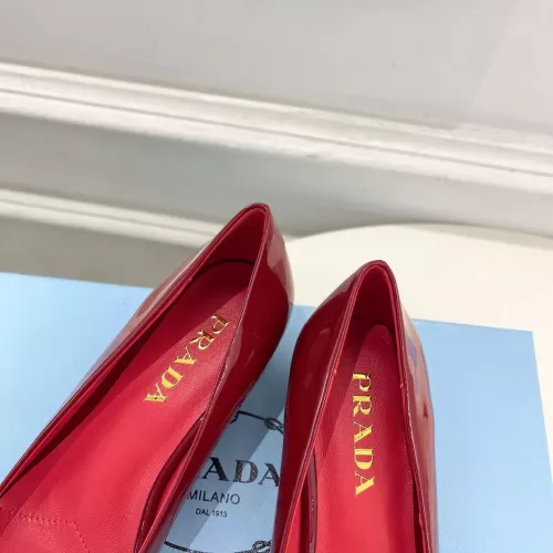 Replica Prada High-heeled Shoes For Women #1368725 $108.00 USD for Wholesale
