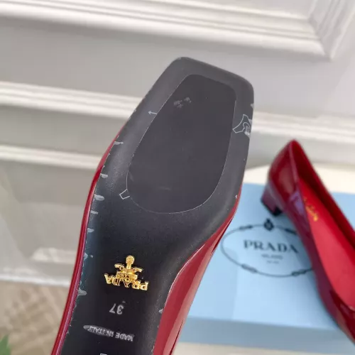 Replica Prada High-heeled Shoes For Women #1368725 $108.00 USD for Wholesale