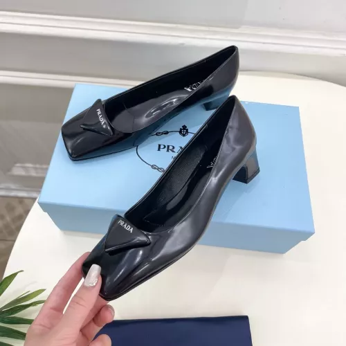 Prada High-heeled Shoes For Women #1368726 $108.00 USD, Wholesale Replica Prada High-heeled Shoes