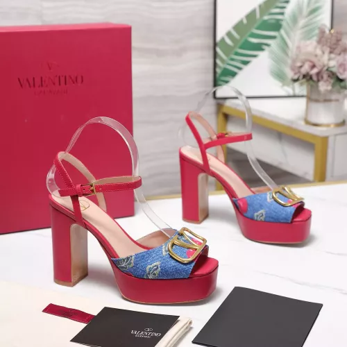 Replica Valentino Sandal For Women #1368735 $125.00 USD for Wholesale