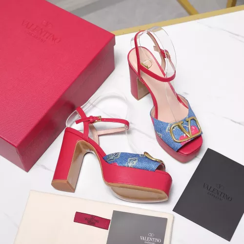 Replica Valentino Sandal For Women #1368735 $125.00 USD for Wholesale