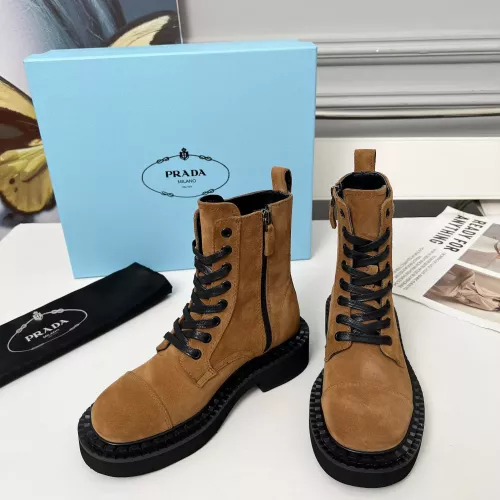 Replica Prada Boots For Women #1368740 $115.00 USD for Wholesale