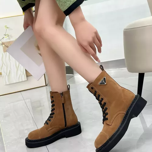 Replica Prada Boots For Women #1368740 $115.00 USD for Wholesale