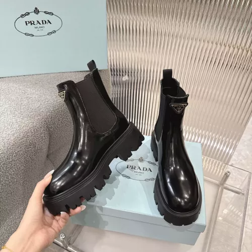 Replica Prada Boots For Women #1368779 $108.00 USD for Wholesale