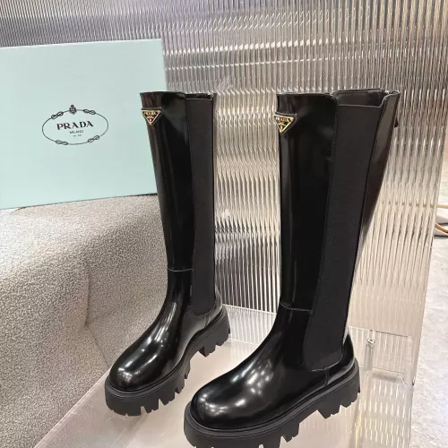 Replica Prada Boots For Women #1368783 $158.00 USD for Wholesale