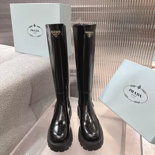 Replica Prada Boots For Women #1368783 $158.00 USD for Wholesale
