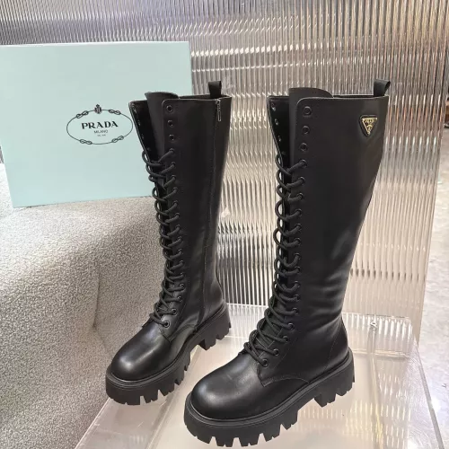Replica Prada Boots For Women #1368784 $158.00 USD for Wholesale