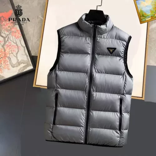 Prada Jackets Sleeveless For Men #1368909 $56.00 USD, Wholesale Replica Prada Jackets