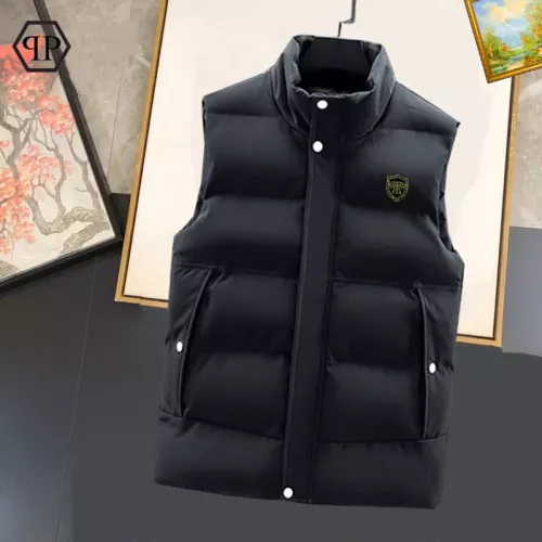 Philipp Plein PP Jackets Sleeveless For Men #1368955 $56.00 USD, Wholesale Replica Philipp Plein PP Jackets