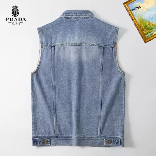 Replica Prada Jackets Sleeveless For Men #1368966 $60.00 USD for Wholesale