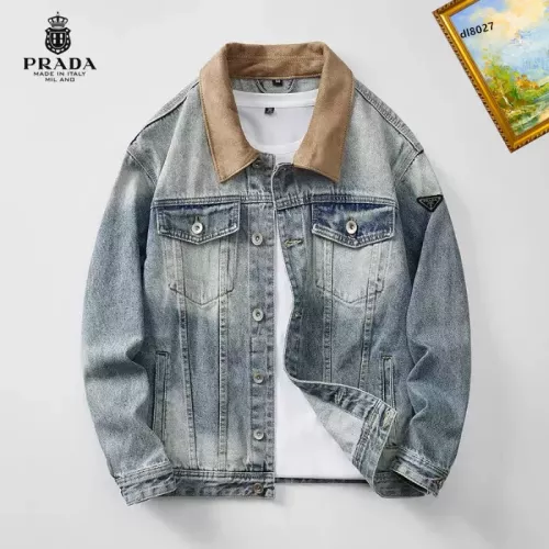 Prada Jackets Long Sleeved For Men #1368983 $60.00 USD, Wholesale Replica Prada Jackets