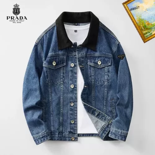 Prada Jackets Long Sleeved For Men #1368984 $60.00 USD, Wholesale Replica Prada Jackets