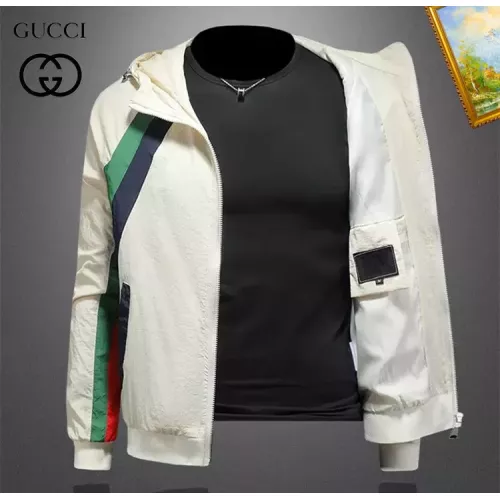 Replica Gucci Jackets Long Sleeved For Men #1369110 $82.00 USD for Wholesale