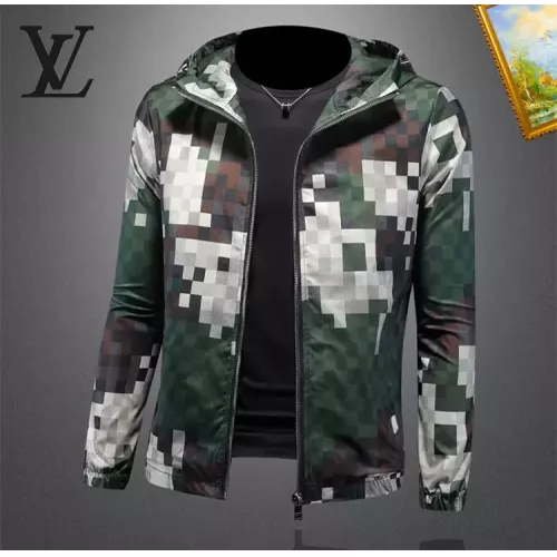 Replica Louis Vuitton LV Jackets Long Sleeved For Men #1369121 $82.00 USD for Wholesale