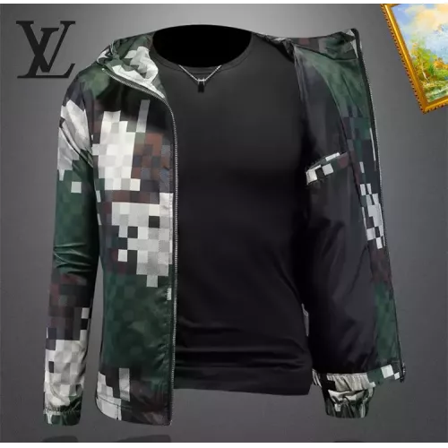 Replica Louis Vuitton LV Jackets Long Sleeved For Men #1369121 $82.00 USD for Wholesale