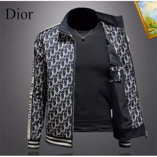 Replica Christian Dior Jackets Long Sleeved For Men #1369127 $82.00 USD for Wholesale