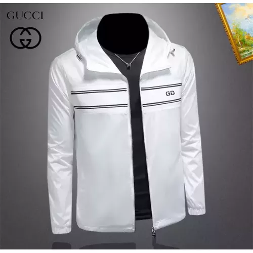 Replica Gucci Jackets Long Sleeved For Men #1369133 $82.00 USD for Wholesale