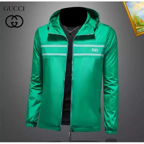 Replica Gucci Jackets Long Sleeved For Men #1369134 $82.00 USD for Wholesale