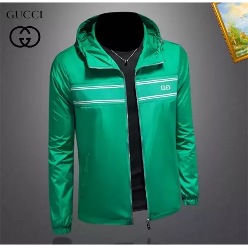 Replica Gucci Jackets Long Sleeved For Men #1369134 $82.00 USD for Wholesale
