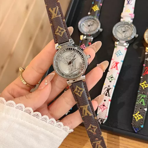 Louis Vuitton Watches For Women #1369135 $36.00 USD, Wholesale Replica Louis Vuitton Watches