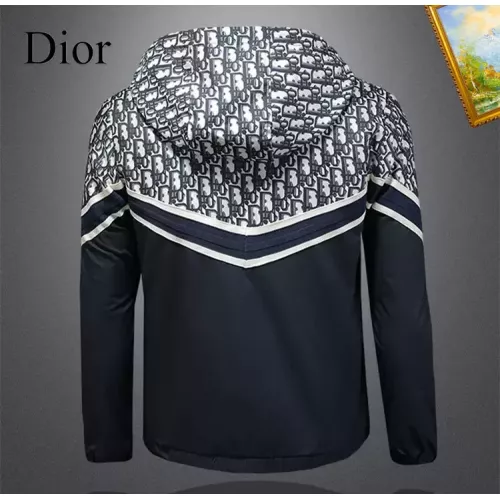 Replica Christian Dior Jackets Long Sleeved For Men #1369138 $82.00 USD for Wholesale