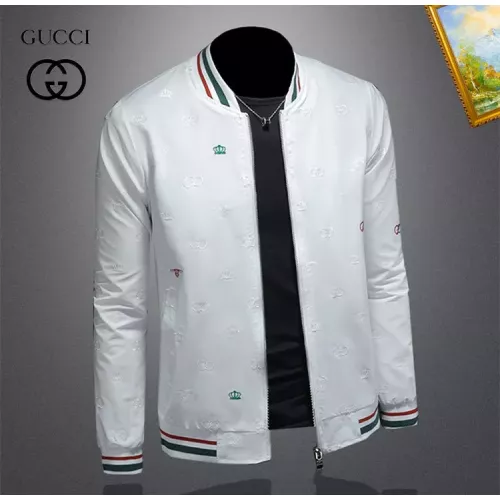 Replica Gucci Jackets Long Sleeved For Men #1369143 $82.00 USD for Wholesale