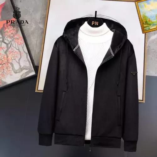 Prada Jackets Long Sleeved For Men #1369210 $48.00 USD, Wholesale Replica Prada Jackets