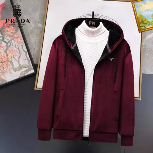 Prada Jackets Long Sleeved For Men #1369247 $48.00 USD, Wholesale Replica Prada Jackets