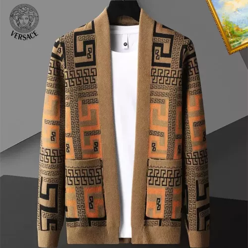 Versace Sweaters Long Sleeved For Men #1369280 $52.00 USD, Wholesale Replica Versace Sweaters
