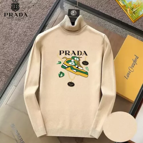 Prada Sweaters Long Sleeved For Men #1369324 $42.00 USD, Wholesale Replica Prada Sweaters