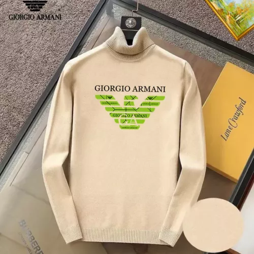 Armani Sweaters Long Sleeved For Men #1369410 $42.00 USD, Wholesale Replica Armani Sweaters