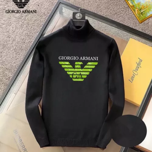 Armani Sweaters Long Sleeved For Men #1369411 $42.00 USD, Wholesale Replica Armani Sweaters