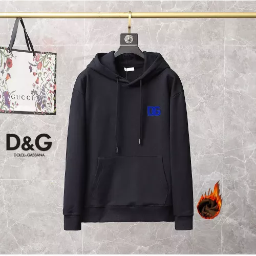 Dolce &amp; Gabbana D&amp;G Hoodies Long Sleeved For Men #1369447 $45.00 USD, Wholesale Replica Dolce &amp; Gabbana D&amp;G Hoodies