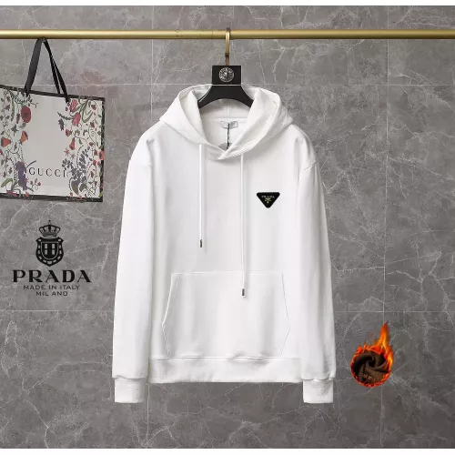 Prada Hoodies Long Sleeved For Men #1369452 $45.00 USD, Wholesale Replica Prada Hoodies