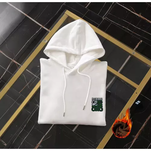 Replica LOEWE Hoodies Long Sleeved For Men #1369454 $45.00 USD for Wholesale
