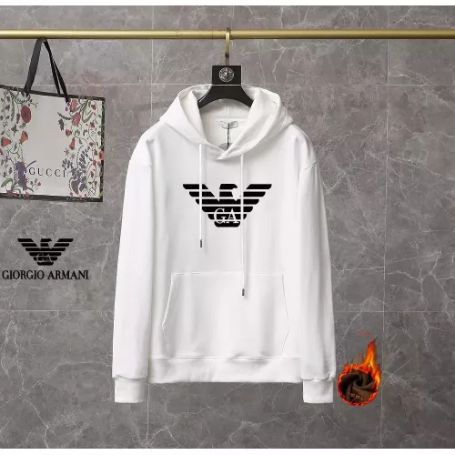 Armani Hoodies Long Sleeved For Men #1369468 $45.00 USD, Wholesale Replica Armani Hoodies