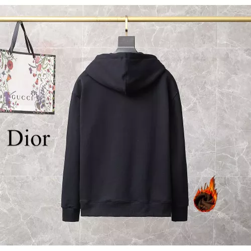 Replica Christian Dior Hoodies Long Sleeved For Men #1369479 $45.00 USD for Wholesale