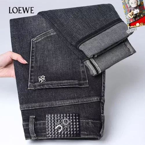 Replica LOEWE Jeans For Men #1369501 $48.00 USD for Wholesale