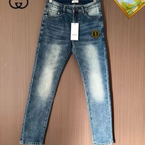 Replica Gucci Jeans For Men #1369588 $48.00 USD for Wholesale