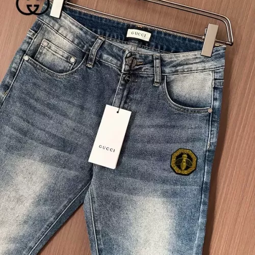 Replica Gucci Jeans For Men #1369588 $48.00 USD for Wholesale