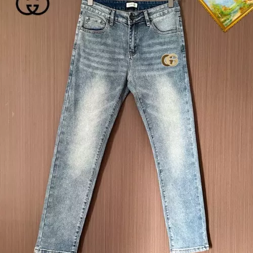 Replica Gucci Jeans For Men #1369595 $48.00 USD for Wholesale