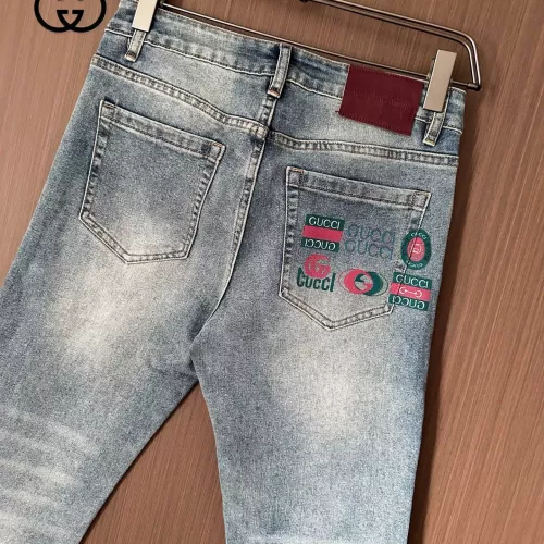 Replica Gucci Jeans For Men #1369595 $48.00 USD for Wholesale