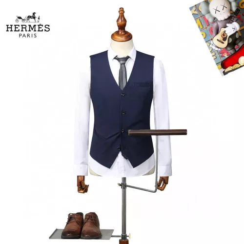 Replica Hermes Tracksuits Long Sleeved For Men #1369635 $92.00 USD for Wholesale