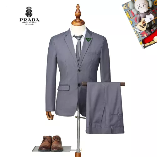 Prada Tracksuits Long Sleeved For Men #1369662 $92.00 USD, Wholesale Replica Prada Tracksuits