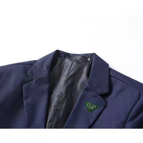 Replica Prada Tracksuits Long Sleeved For Men #1369663 $92.00 USD for Wholesale