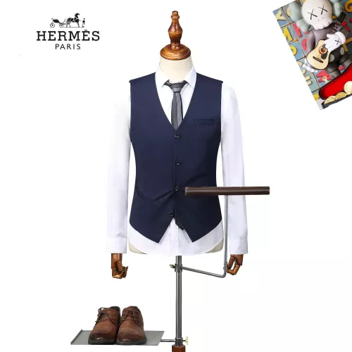 Replica Hermes Tracksuits Long Sleeved For Men #1369709 $92.00 USD for Wholesale