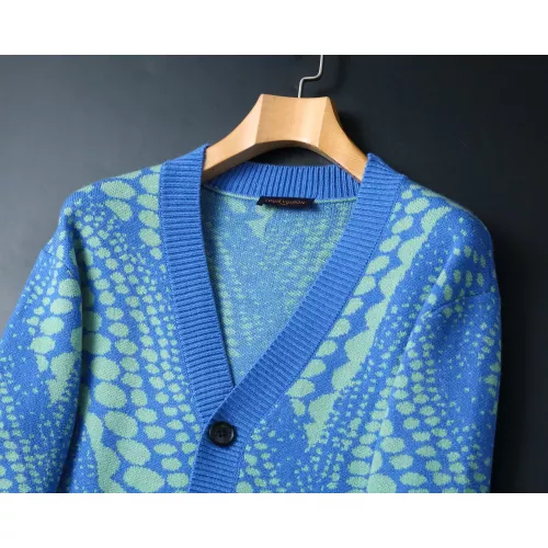 Replica Louis Vuitton LV Sweaters Long Sleeved For Men #1369730 $60.00 USD for Wholesale