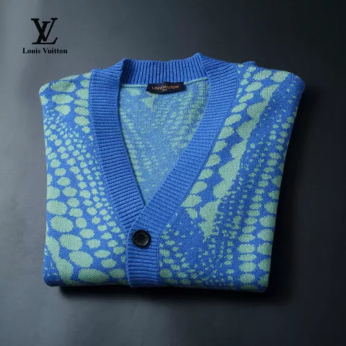 Replica Louis Vuitton LV Sweaters Long Sleeved For Men #1369730 $60.00 USD for Wholesale