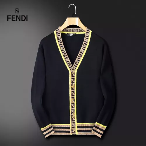 Fendi Sweaters Long Sleeved For Men #1369744 $60.00 USD, Wholesale Replica Fendi Sweaters