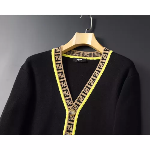 Replica Fendi Sweaters Long Sleeved For Men #1369744 $60.00 USD for Wholesale
